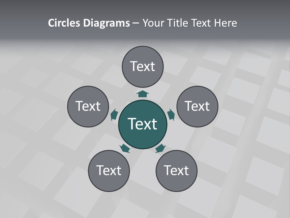 Black Advertisement Perspective PowerPoint Template