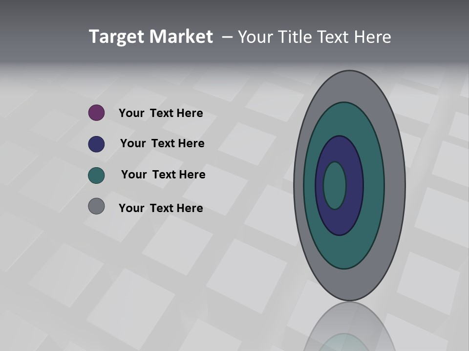 Black Advertisement Perspective PowerPoint Template