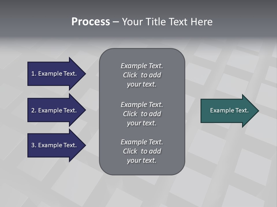 Black Advertisement Perspective PowerPoint Template