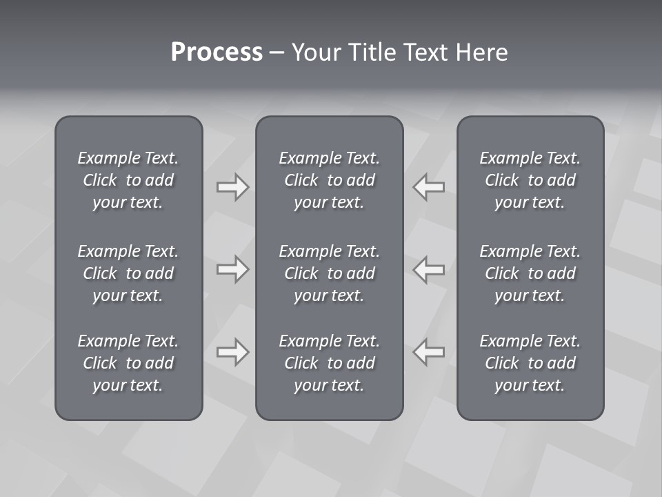 Black Advertisement Perspective PowerPoint Template