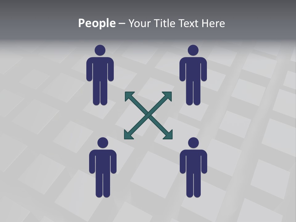 Black Advertisement Perspective PowerPoint Template