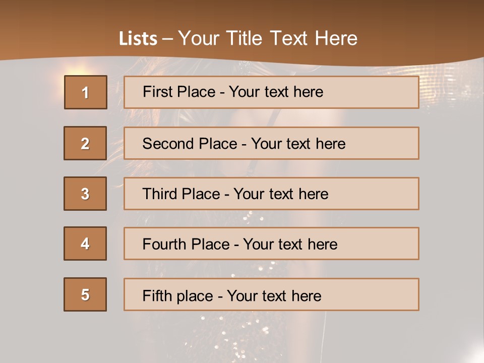 Light Young Lounge PowerPoint Template