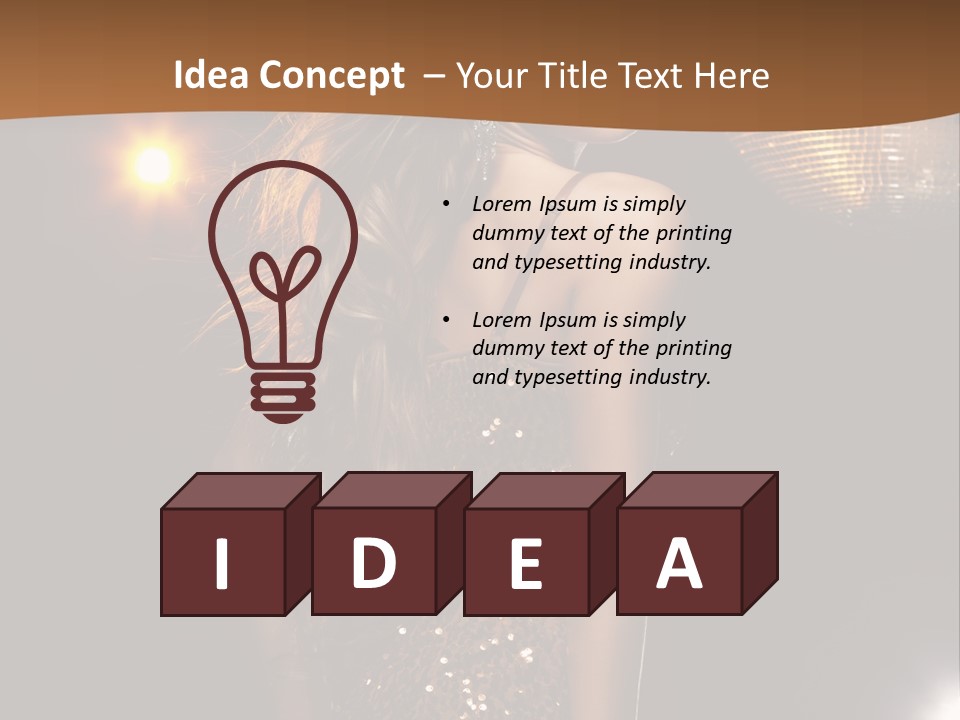 Light Young Lounge PowerPoint Template