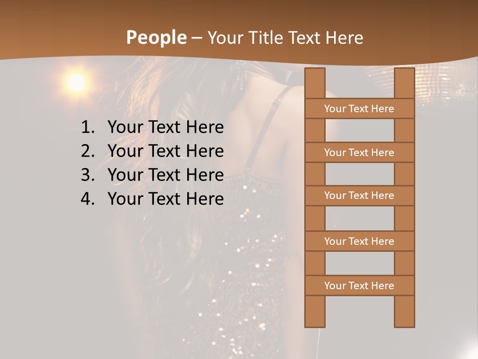Light Young Lounge PowerPoint Template