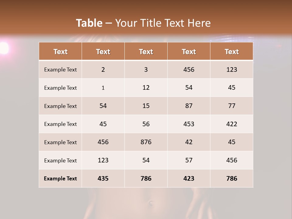 Sexy Party Pretty PowerPoint Template