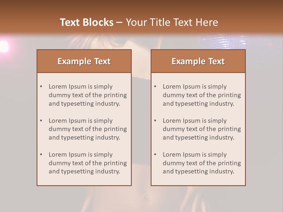 Sexy Party Pretty PowerPoint Template