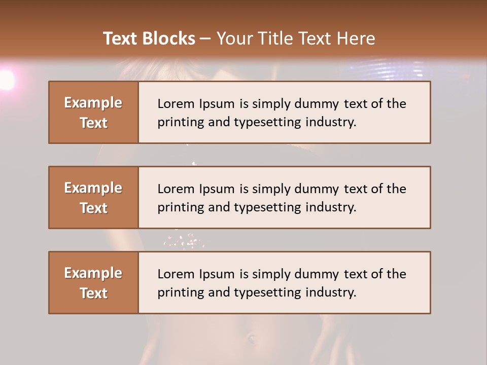 Sexy Party Pretty PowerPoint Template