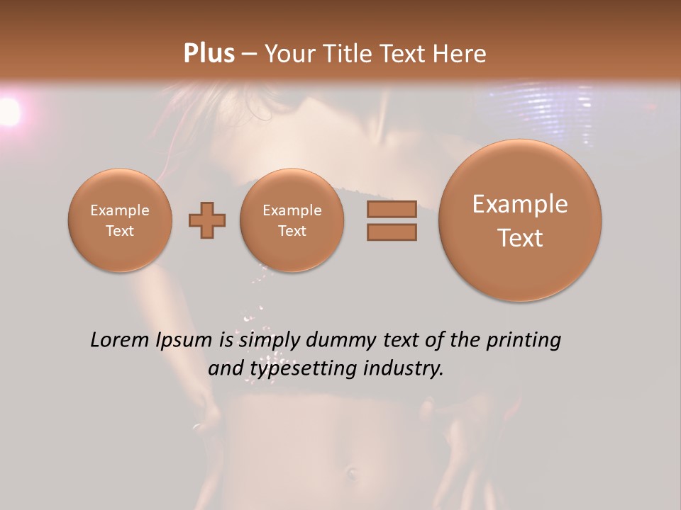 Sexy Party Pretty PowerPoint Template