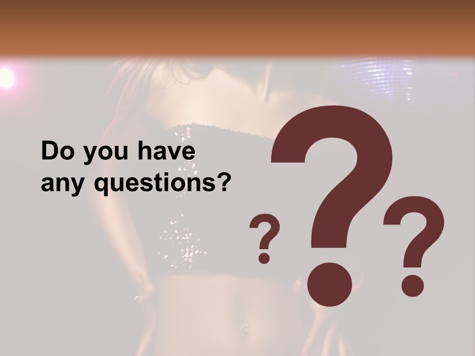Sexy Party Pretty PowerPoint Template