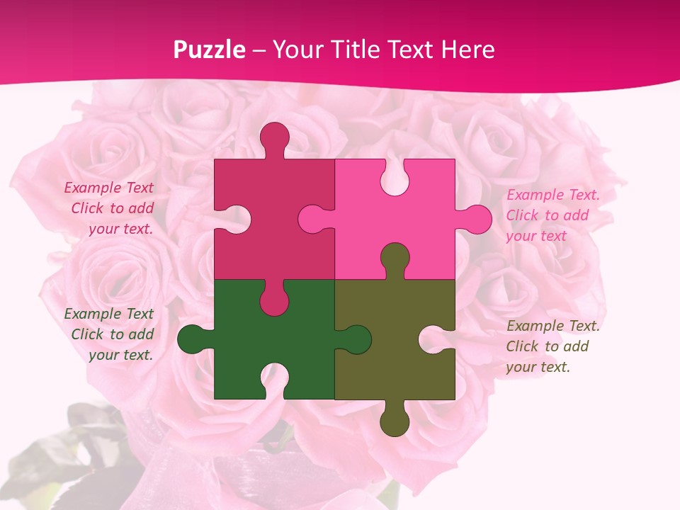 Plant Greeting Celebration PowerPoint Template