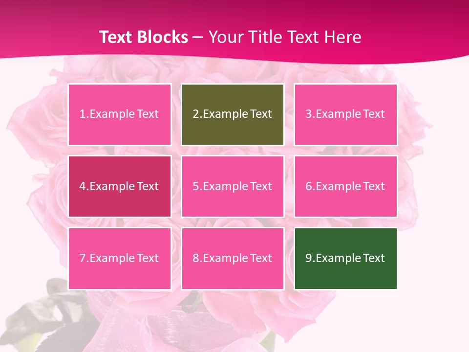 Plant Greeting Celebration PowerPoint Template