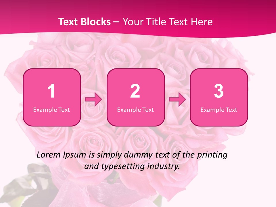 Plant Greeting Celebration PowerPoint Template