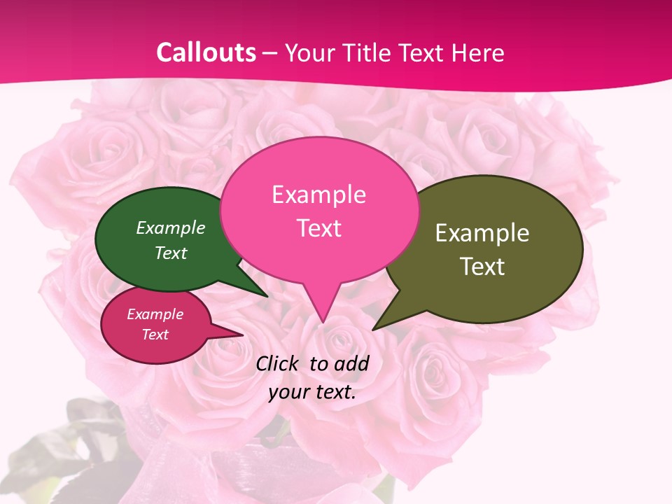 Plant Greeting Celebration PowerPoint Template