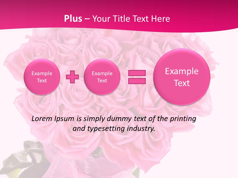 Plant Greeting Celebration PowerPoint Template