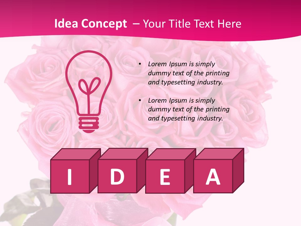 Plant Greeting Celebration PowerPoint Template