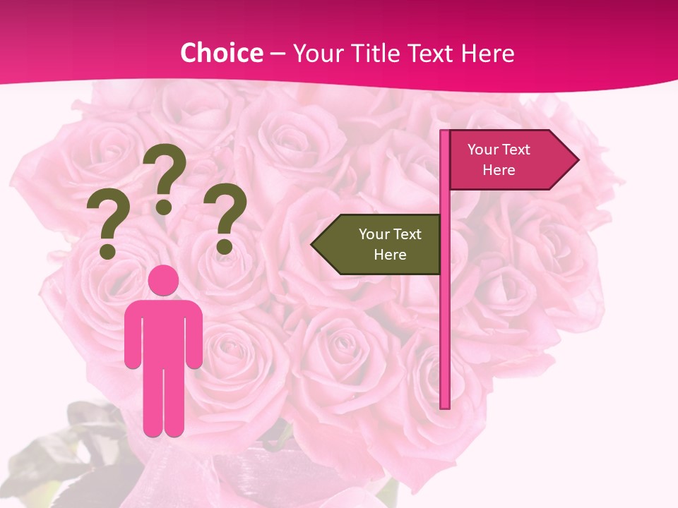 Plant Greeting Celebration PowerPoint Template