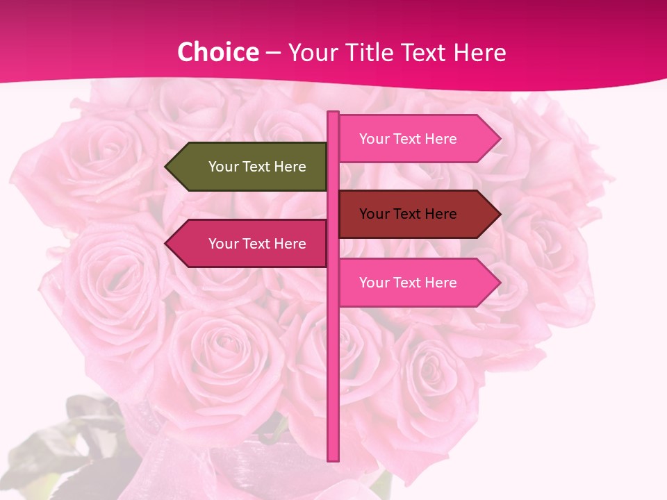 Plant Greeting Celebration PowerPoint Template