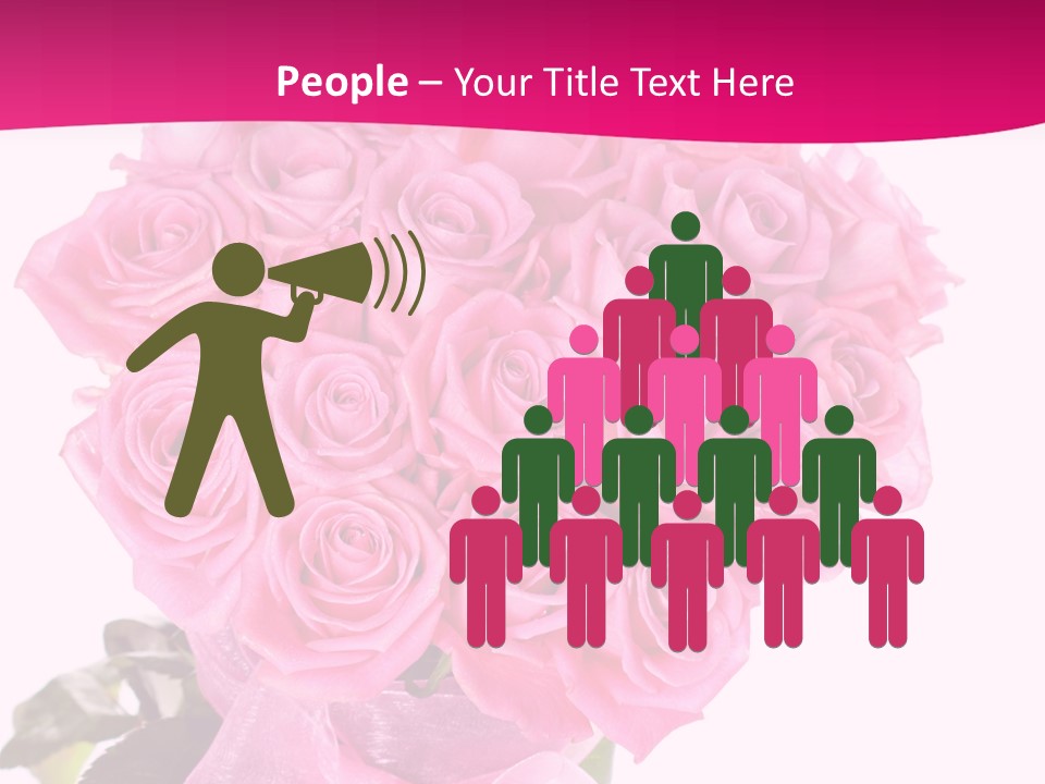 Plant Greeting Celebration PowerPoint Template