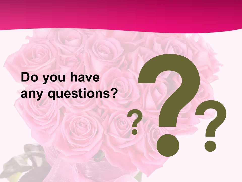 Plant Greeting Celebration PowerPoint Template