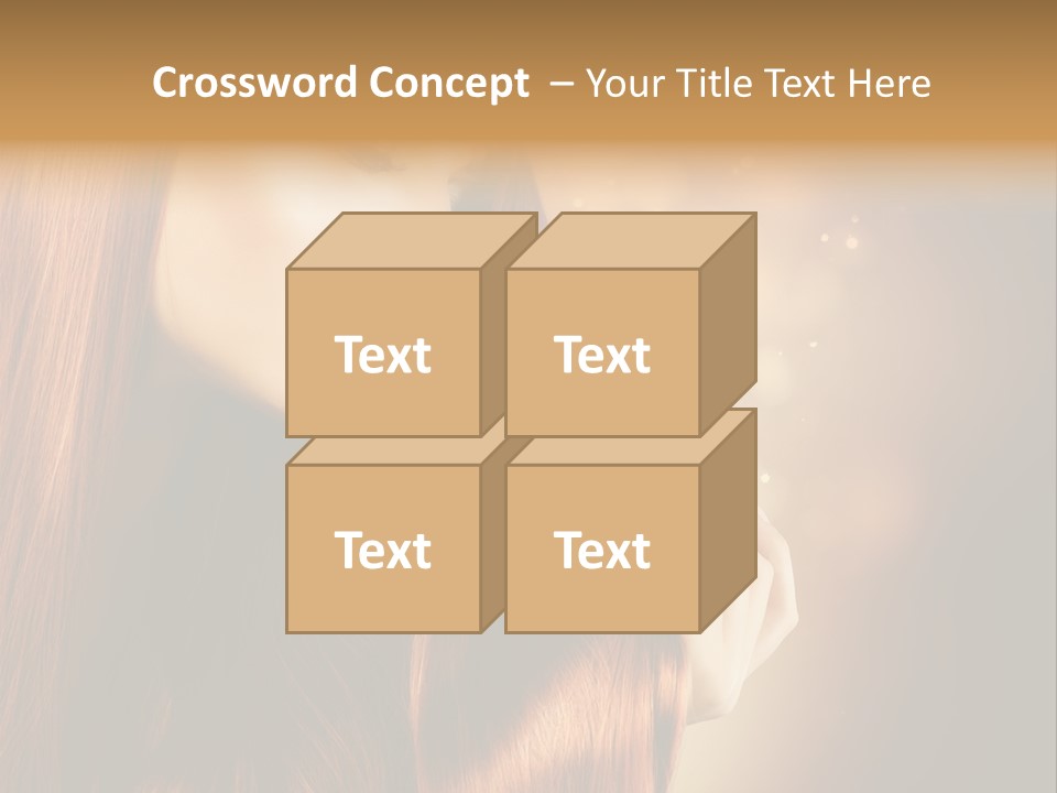 Haircut Coloring Pure PowerPoint Template