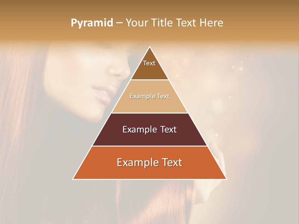 Haircut Coloring Pure PowerPoint Template