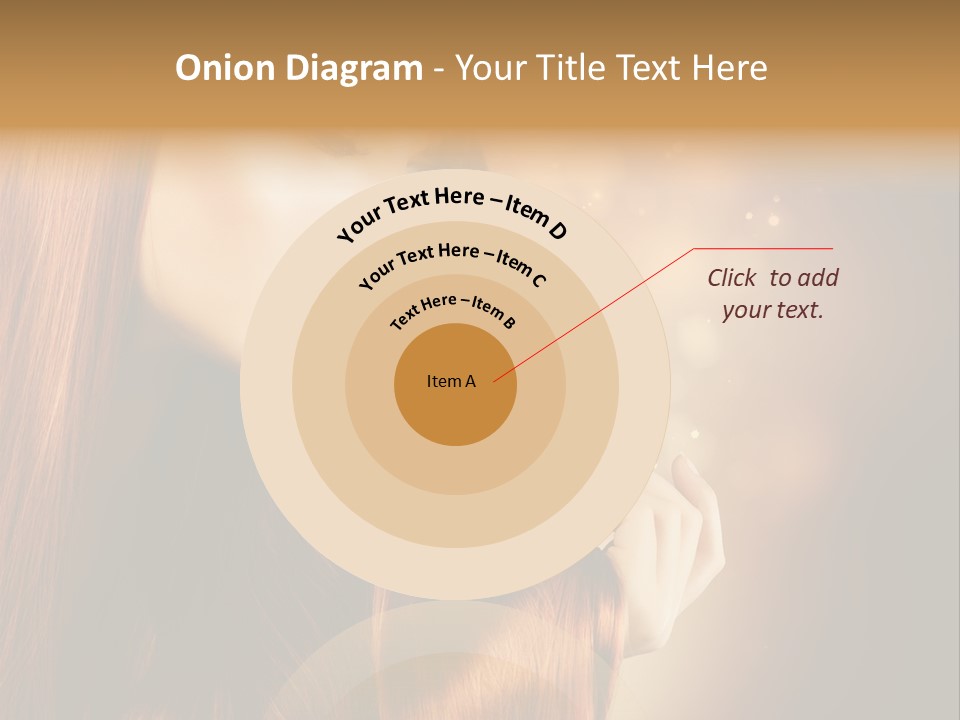 Haircut Coloring Pure PowerPoint Template