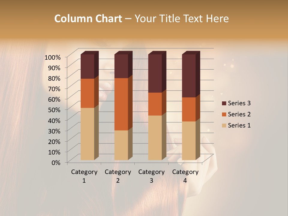 Haircut Coloring Pure PowerPoint Template