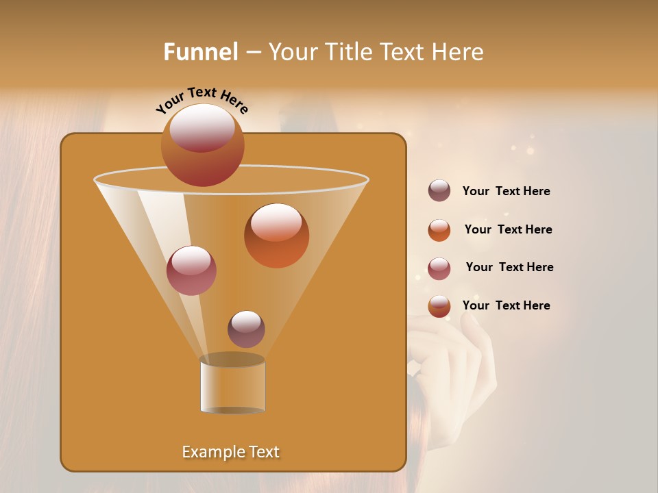 Haircut Coloring Pure PowerPoint Template