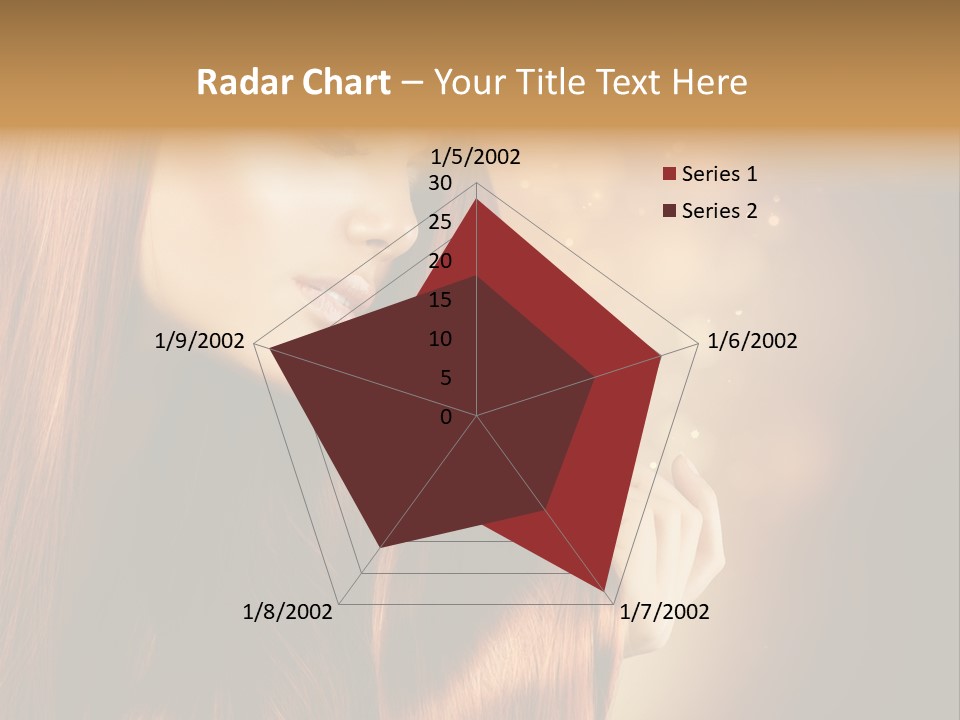 Haircut Coloring Pure PowerPoint Template