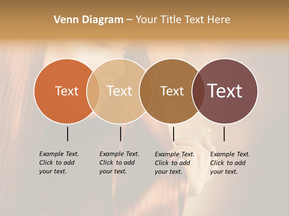 Haircut Coloring Pure PowerPoint Template