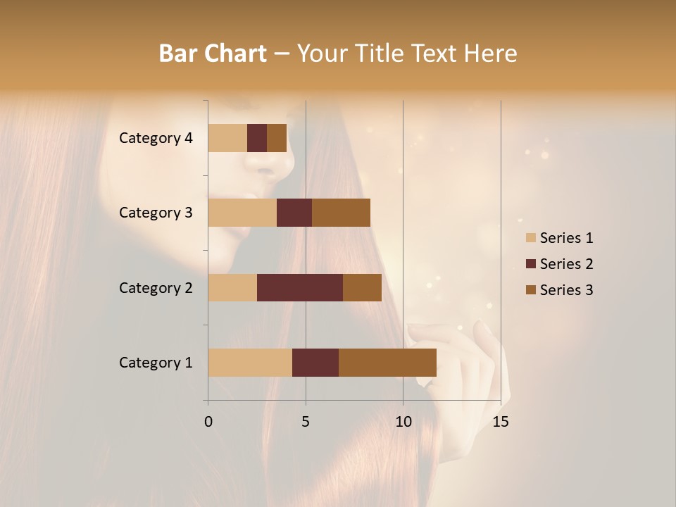 Haircut Coloring Pure PowerPoint Template