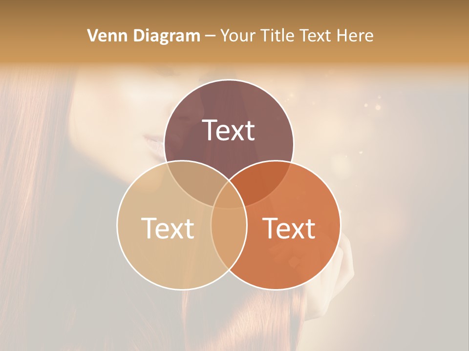 Haircut Coloring Pure PowerPoint Template