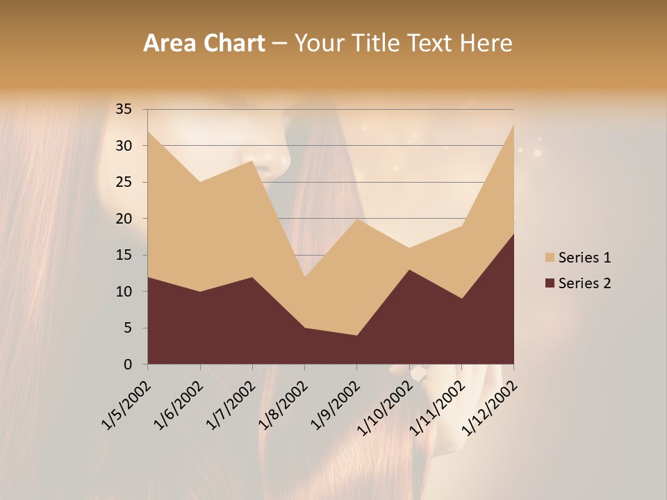 Haircut Coloring Pure PowerPoint Template