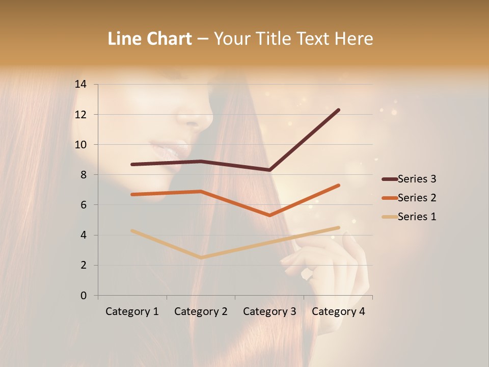Haircut Coloring Pure PowerPoint Template