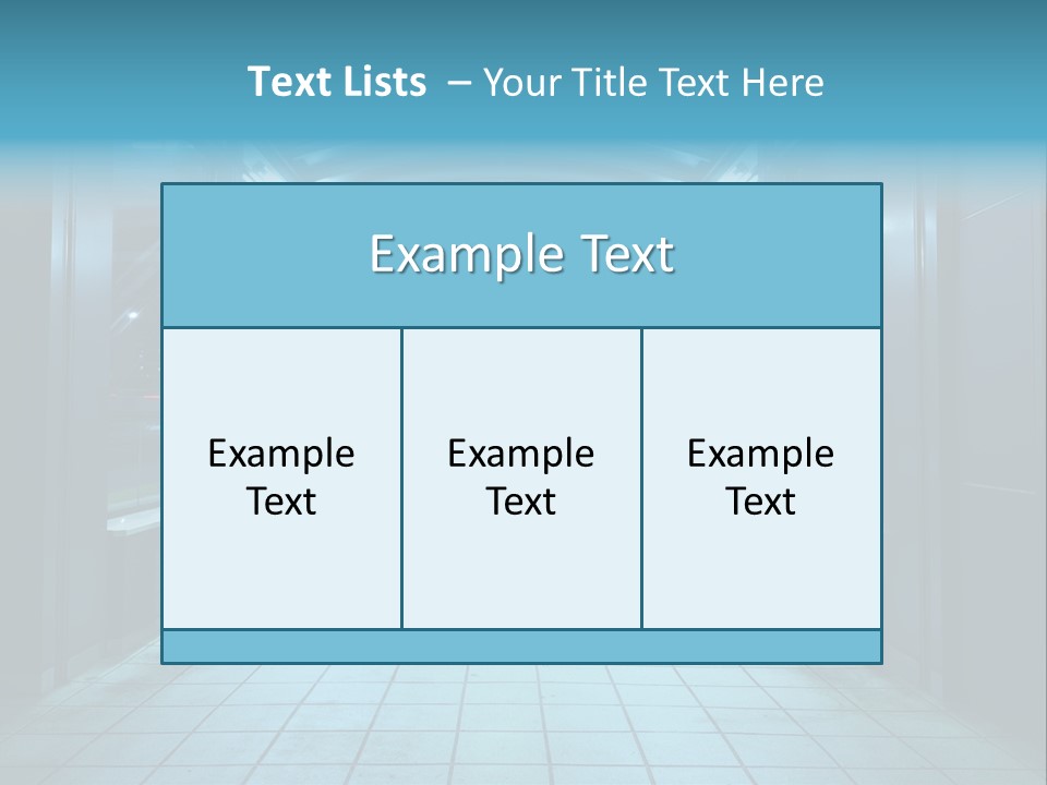 Passengers Metro Handrail PowerPoint Template