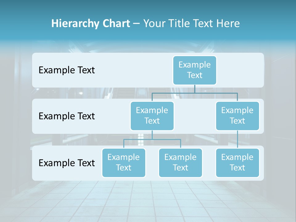 Passengers Metro Handrail PowerPoint Template