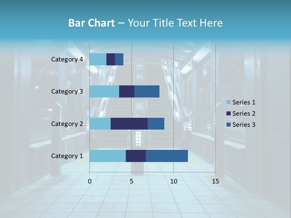 Passengers Metro Handrail PowerPoint Template