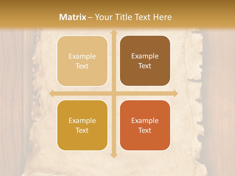 Old Decor Holiday PowerPoint Template