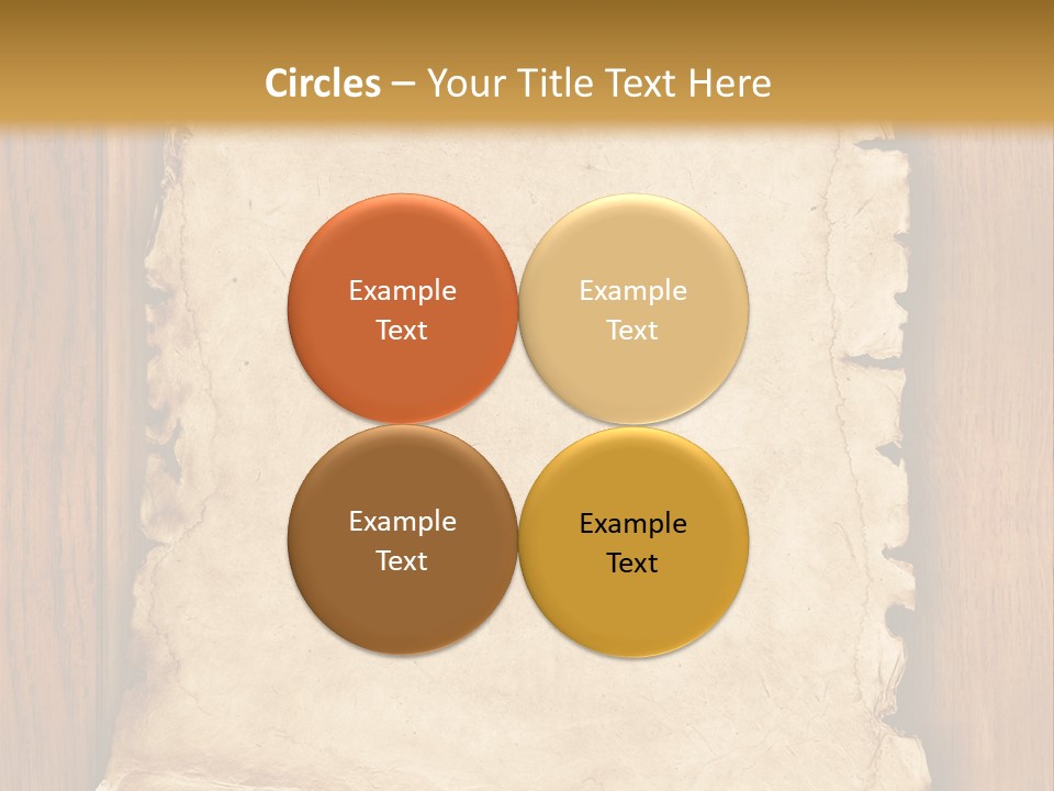 Old Decor Holiday PowerPoint Template