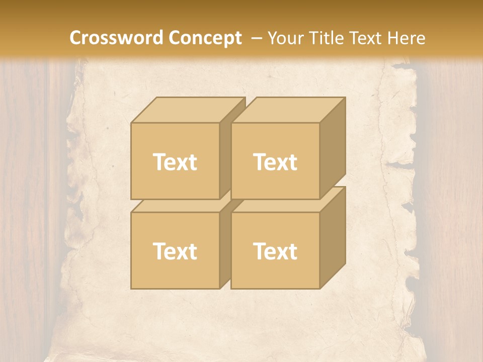 Old Decor Holiday PowerPoint Template