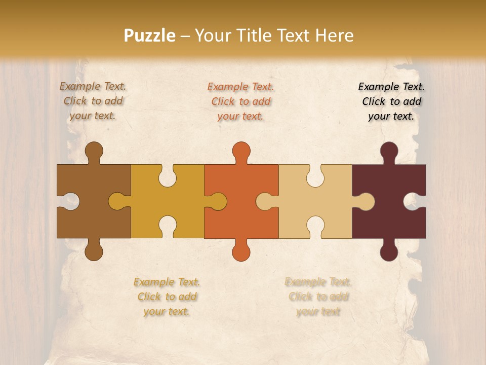 Old Decor Holiday PowerPoint Template