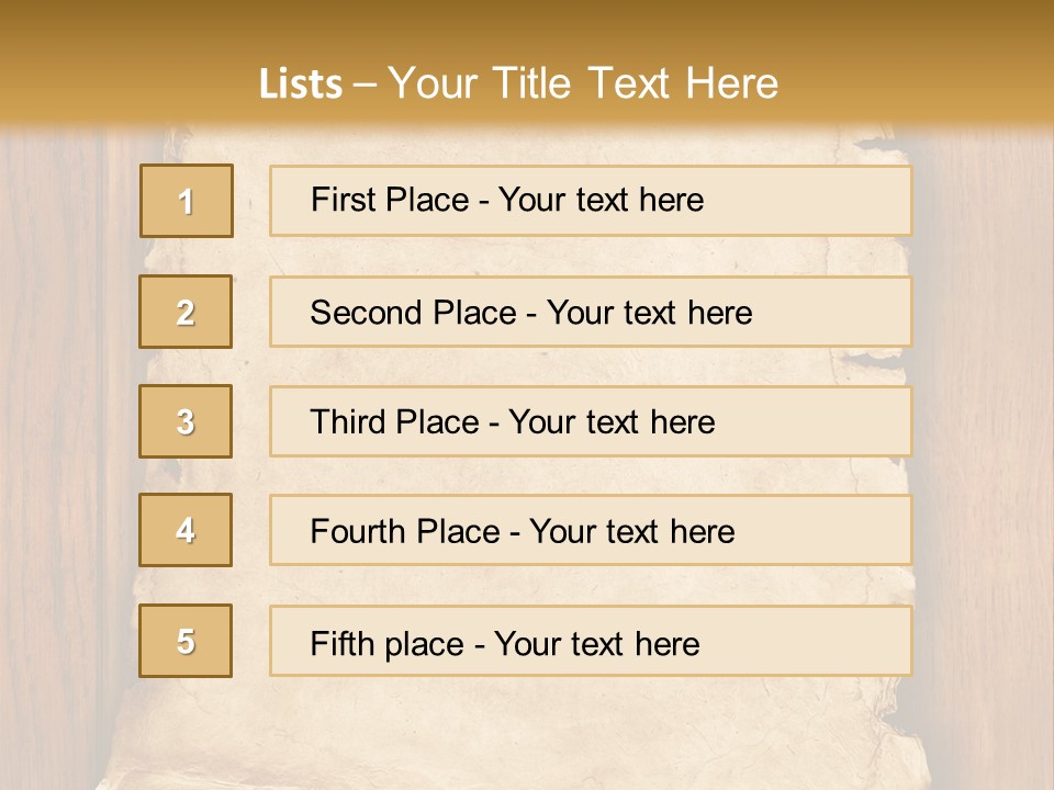 Old Decor Holiday PowerPoint Template
