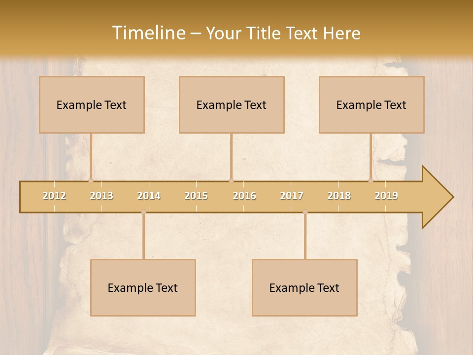 Old Decor Holiday PowerPoint Template