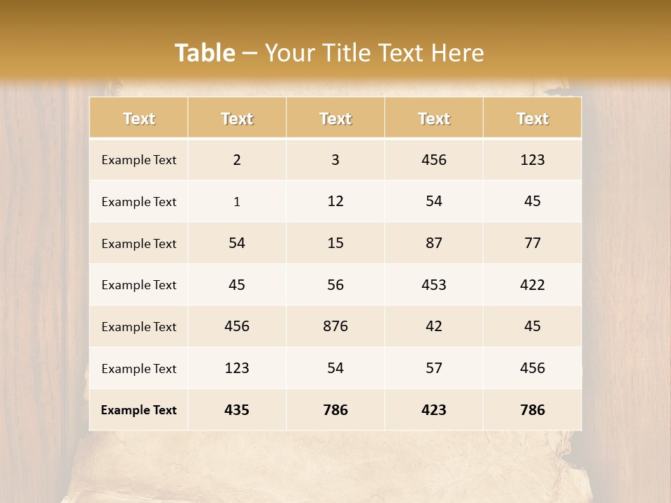 Old Decor Holiday PowerPoint Template