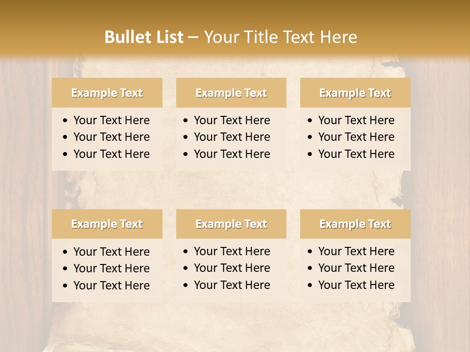 Old Decor Holiday PowerPoint Template