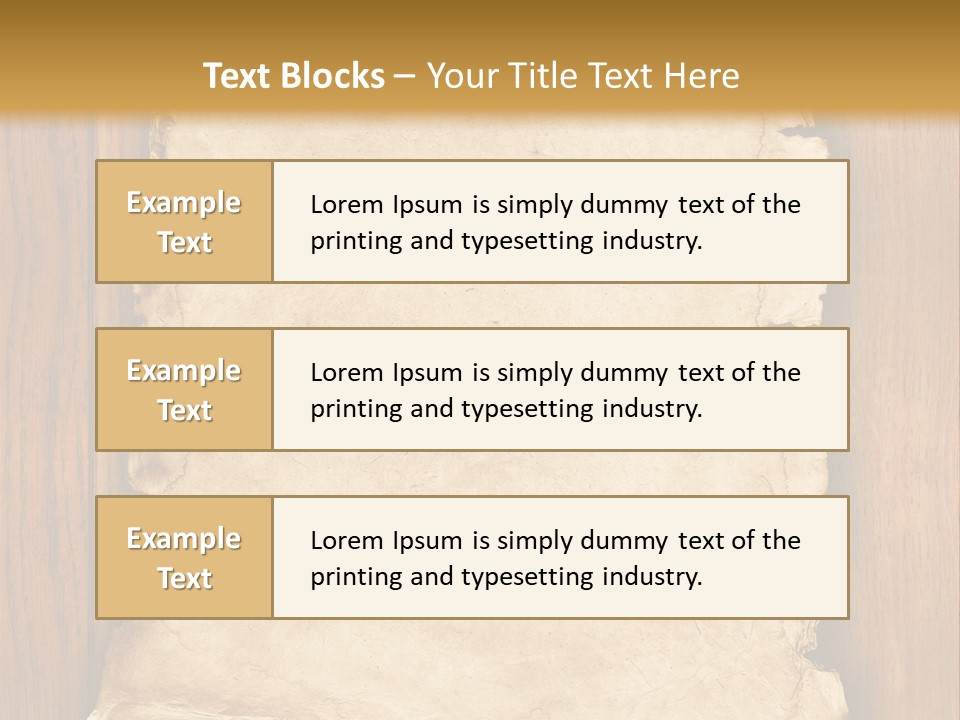 Old Decor Holiday PowerPoint Template