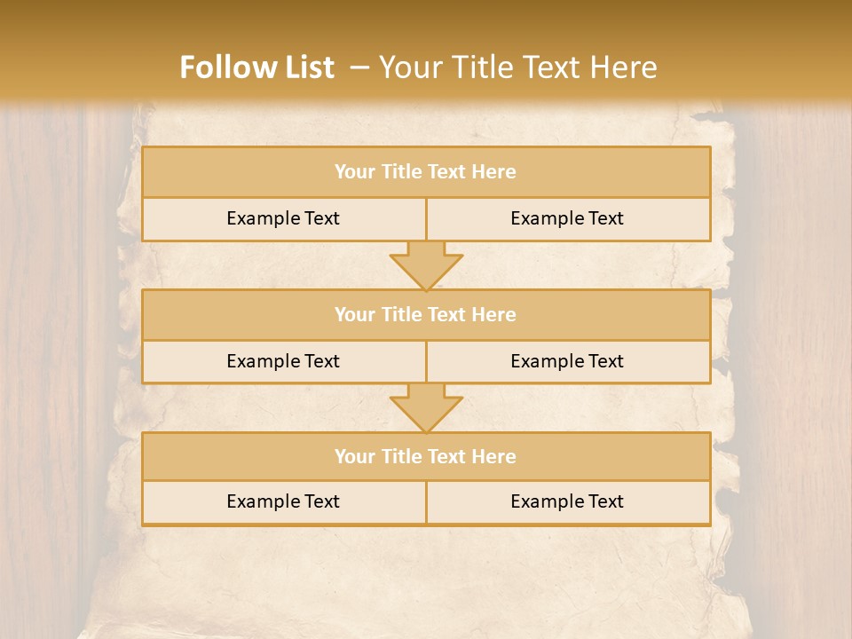 Old Decor Holiday PowerPoint Template