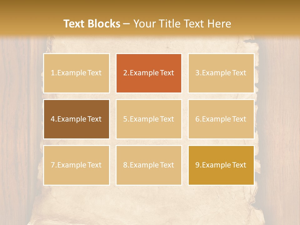 Old Decor Holiday PowerPoint Template