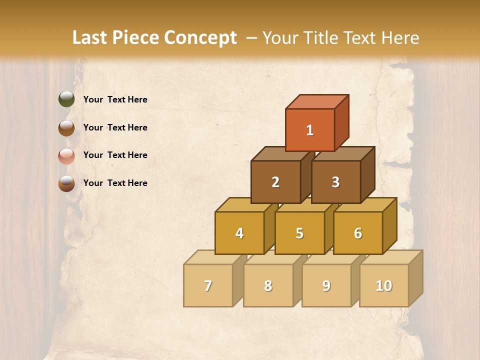 Old Decor Holiday PowerPoint Template