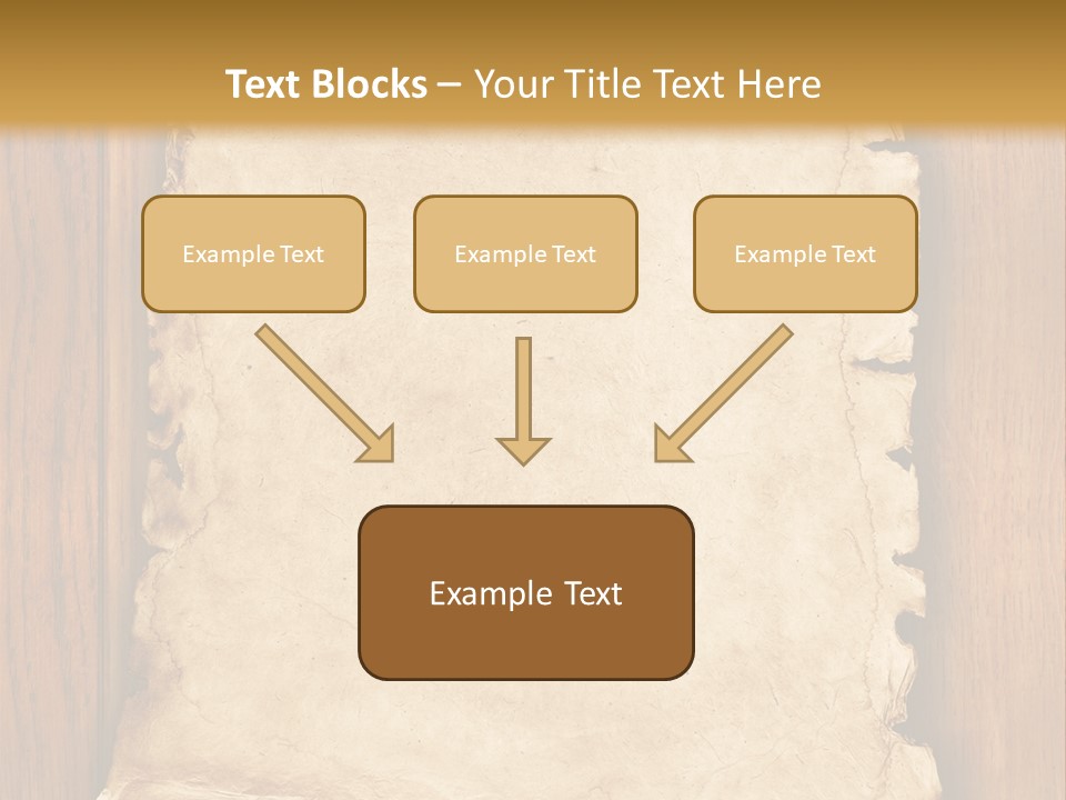 Old Decor Holiday PowerPoint Template